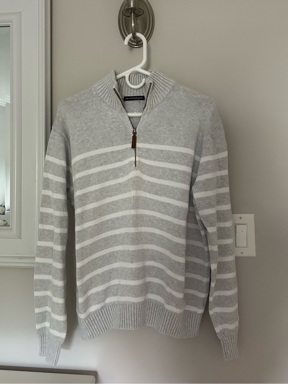 Knit Zip Up Sweater